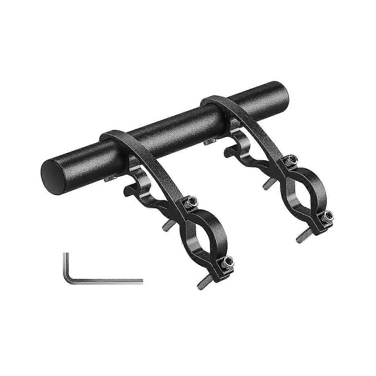 Bicycle Extension Frame Lamp Code Table Frame Mountain Bike Bracket Extension Frame Rides Accessories,black