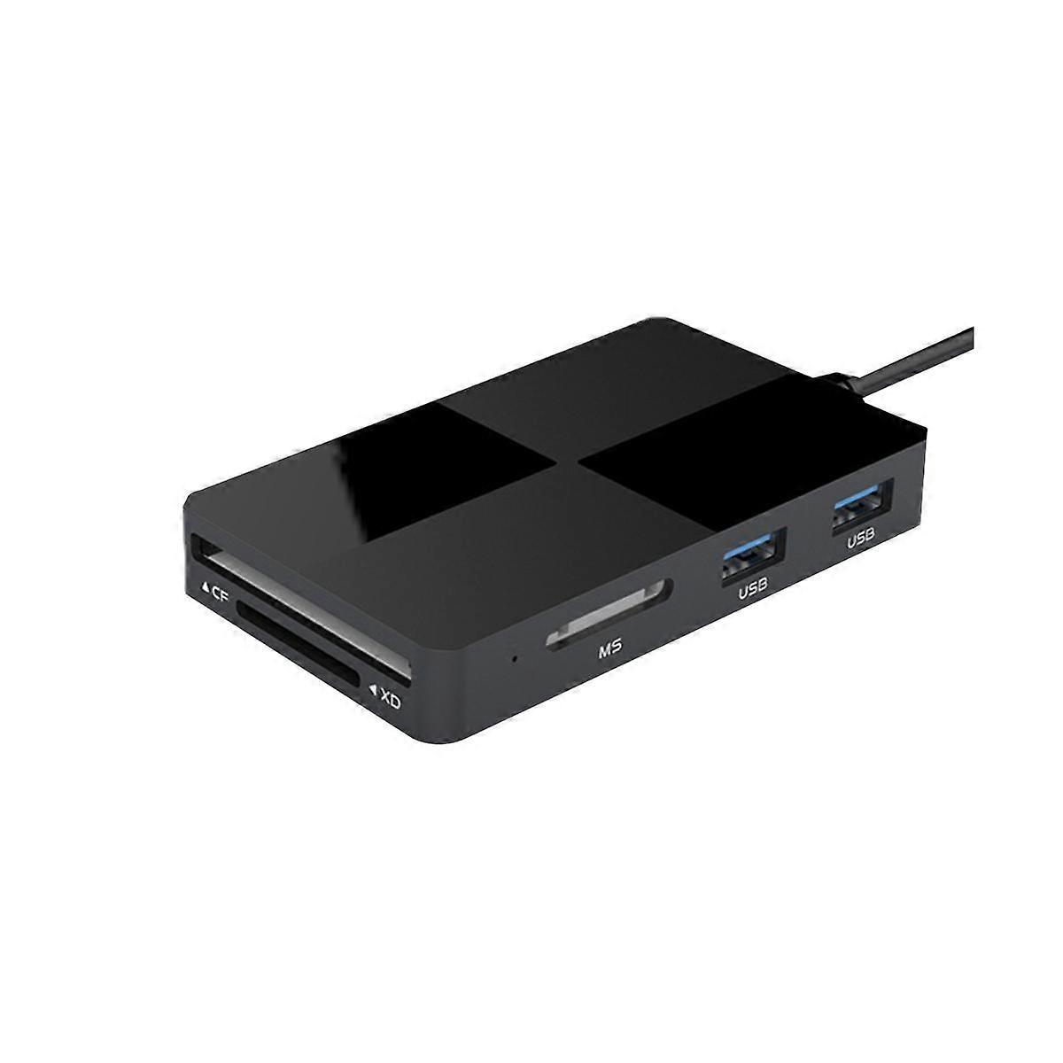 8-In-1 USB C Hub USB 3.0 Multi Card Reader CF/SD/TF/XD/ Memory Card Adapter, for -SD -SDXC SDHC PC