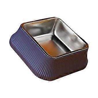 Dog Bowls Stainless Steel Non Skid Easy To Clean Large Food Bowl Non Tipping