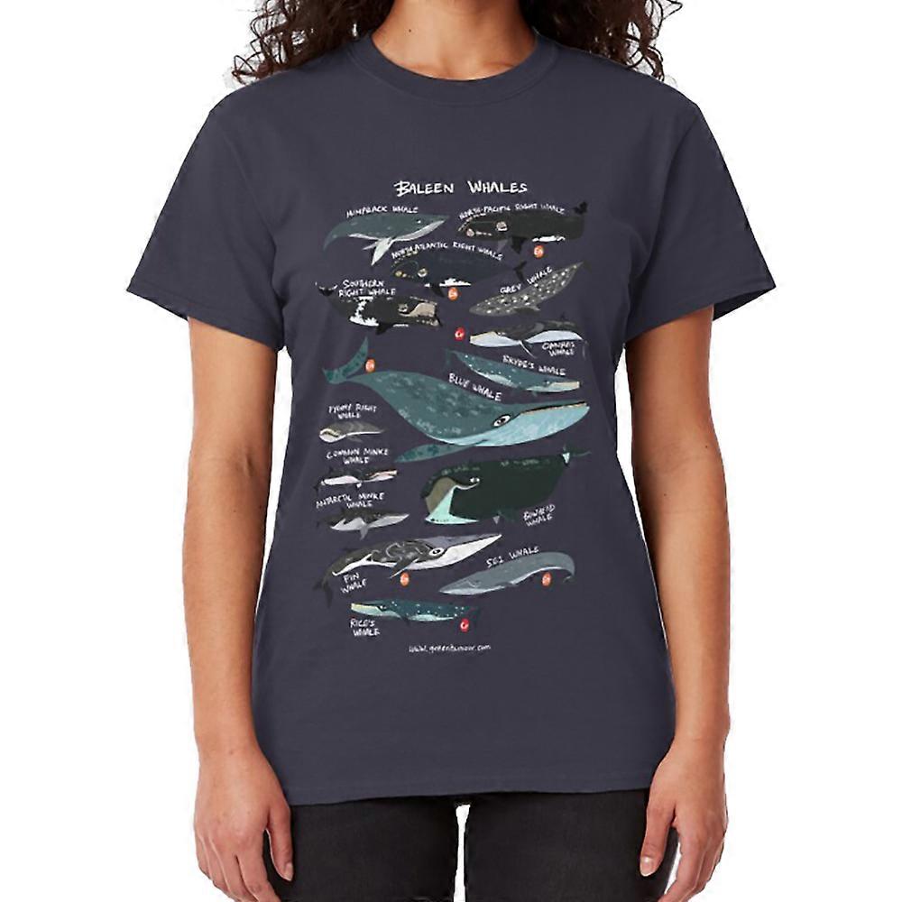 Baleen Whales T-paita