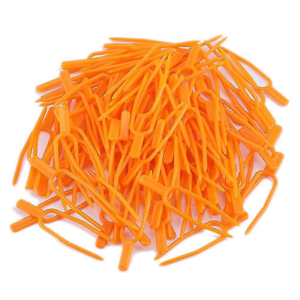Stolon Gardening Fixing Clips - 100 Pack for Vines, Strawberry, Melon - Strong, Durable, Reusable Eco-Friendly