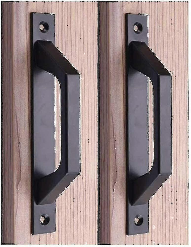 Carbon Steel Sliding Door Handle Barn Door Pull Wood Pull Handle