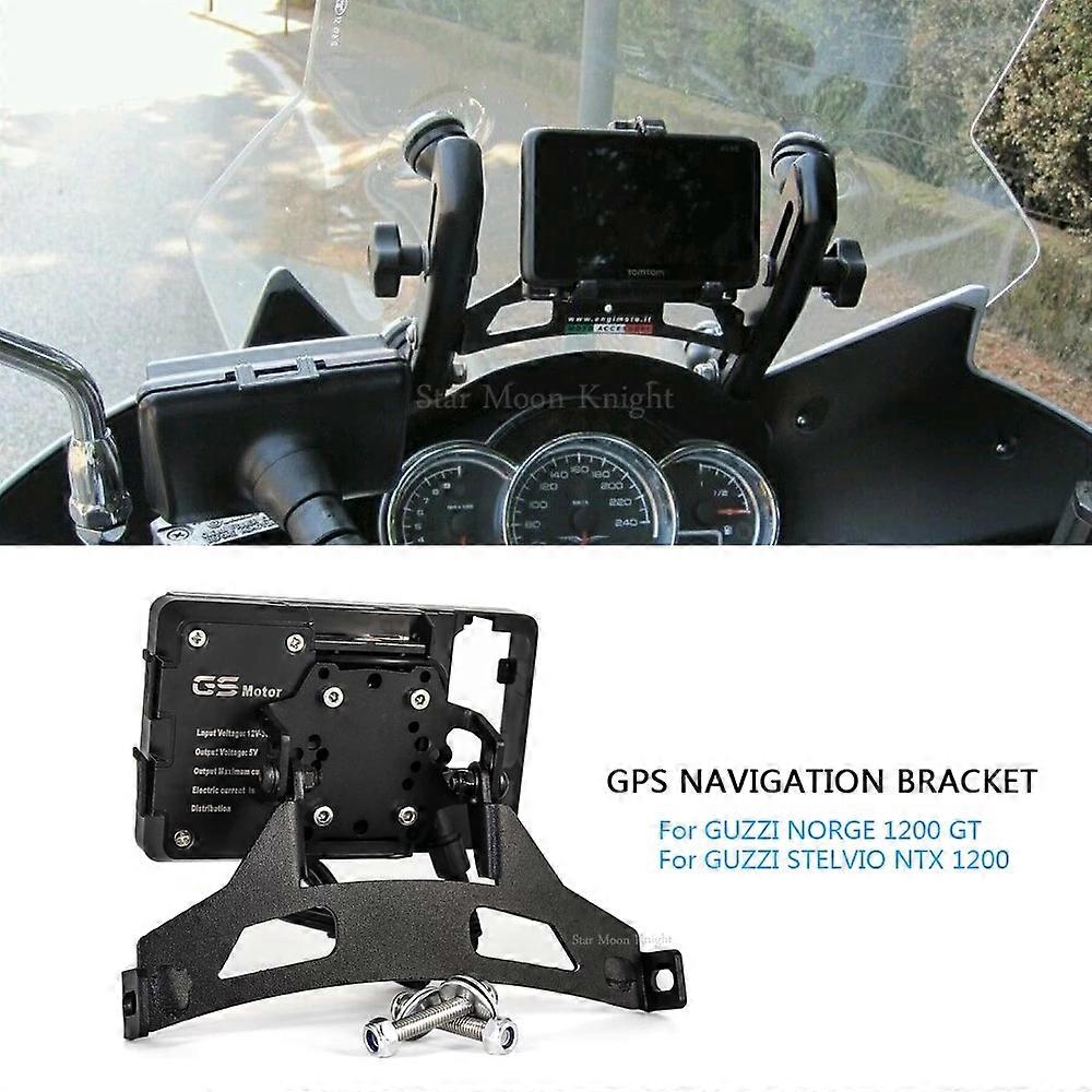 GPS navigation bracket Supporter Holder for GUZZI NORGE 1200 GT NORGE1200 GT STELVIO NTX 1200 GPS smart phone support