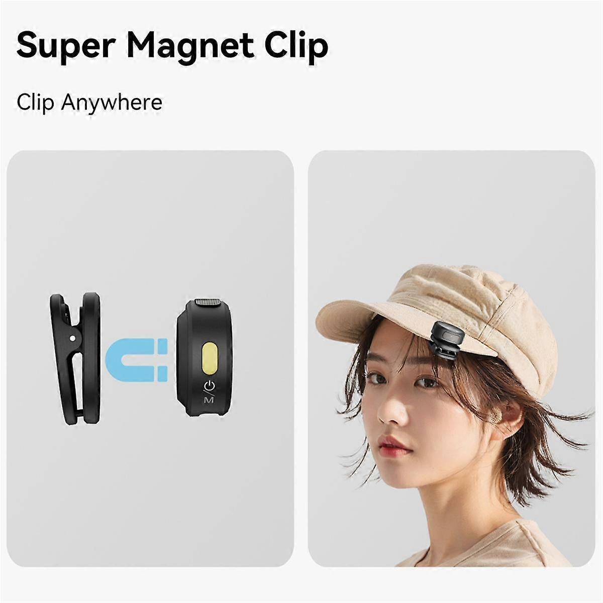 Trådlös Lavalier-mikrofon Brusreducering med laddningsbox Magnetisk kavajmikrofon Ljud- och videoinspelningsmikrofon, C