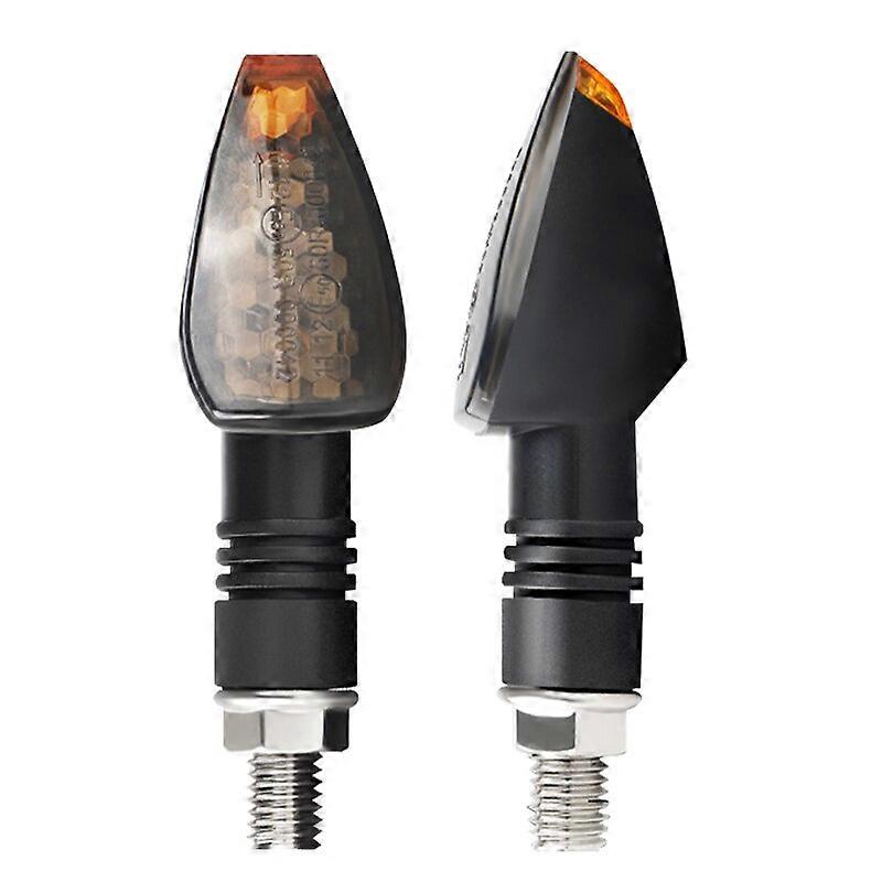14LED Motorcycle E50 Mark Turn Signals 5000-6000K Amber LED for Motorcycle Flasher Rear Lights Bws Piaggio Mp3 AccessoriesMotor Vehicle Lighting