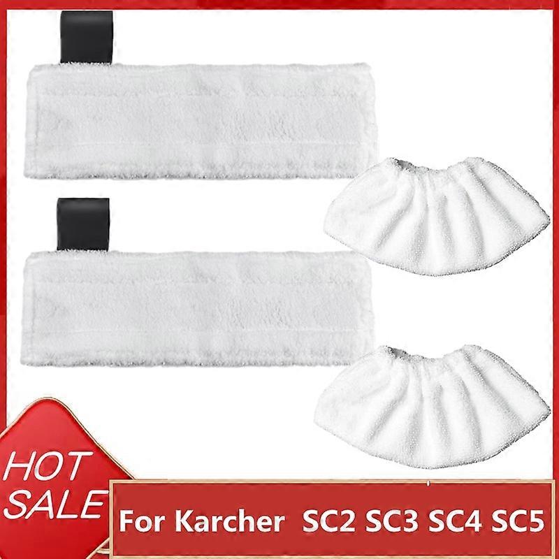Steam Mop Cloth Rags for Karcher Easyfix SC2 SC3 SC4 SC5 Replacement Microfiber Cleaning Pad Cover Steam Cleaner Accessories Carpet Sweepers
