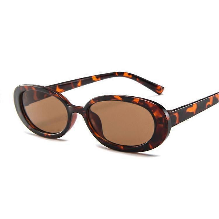 Sunmmer Candy Color Oval Sunglasses Adult Design Vintage Retro Sunglasses Adult Transparent Colorful Glasses Oculos De Sol