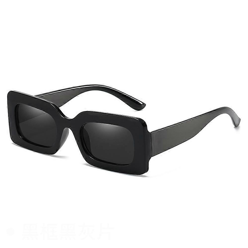 KLASSNU Adult Candy Color Retro Sunglasses Large Square Frame Sun Glasses 2024 Trendy Party Sunglasses Anti UV400 Shades
