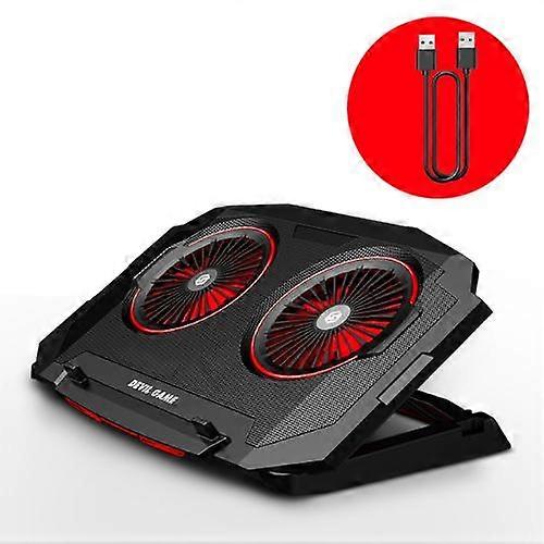 20S Laptop And Laptop Radiators Base Radiator Pad 12-15.6 Inches Mute Office Desktop The Game The Portable Double USB