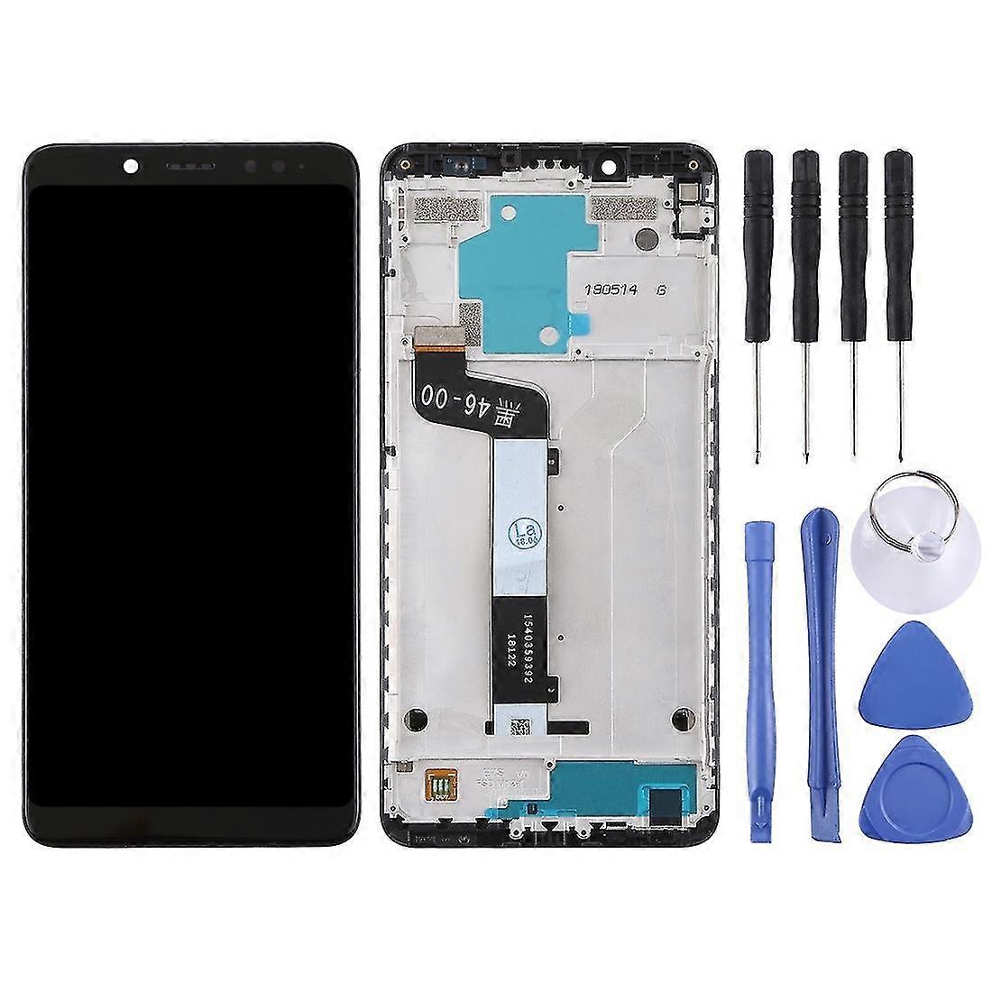 2026 New TFT LCD Screen for Xiaomi Redmi Note 5 / Note 5 Pro Digitizer Full Assembly with Frame(Black)