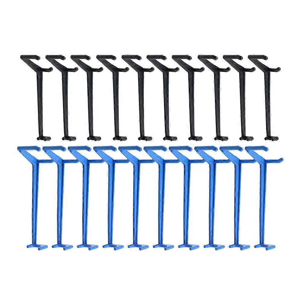 20pcs ענף צורה כלי מפזר ענף פירות ענף פלסטיק מפזר איבר גינה מתקן מתכוונן