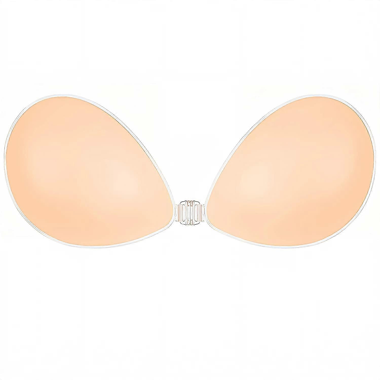 Soutien-gorge adhésif sans bretelles Push Up Soutien-gorge collant Bâton sans dos invisible sur soutiens-gorge pour femmes