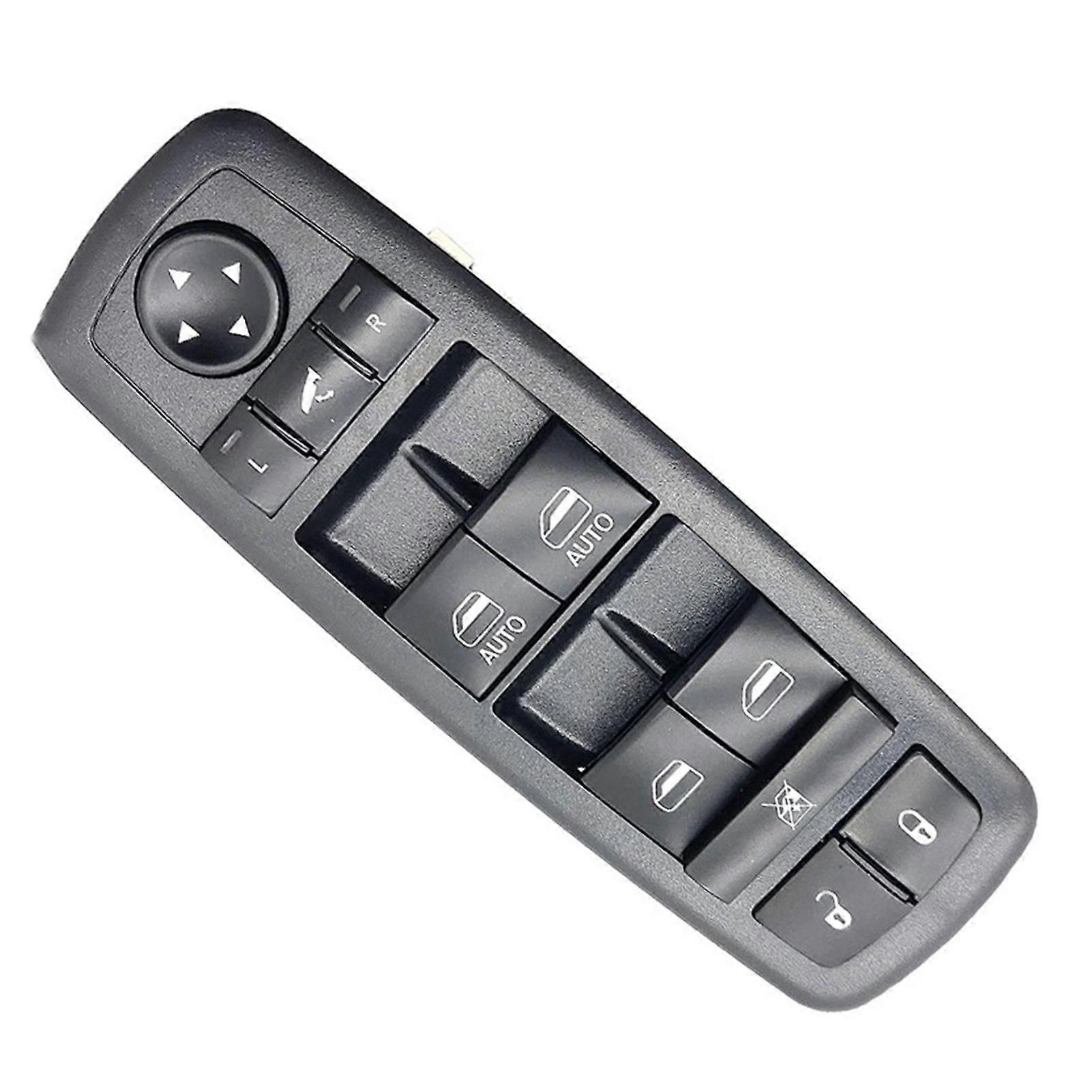 Master Switch Push Button Compact Black Master Window Control Switch 68271208AB for Jeep Cherokee 2015-2020