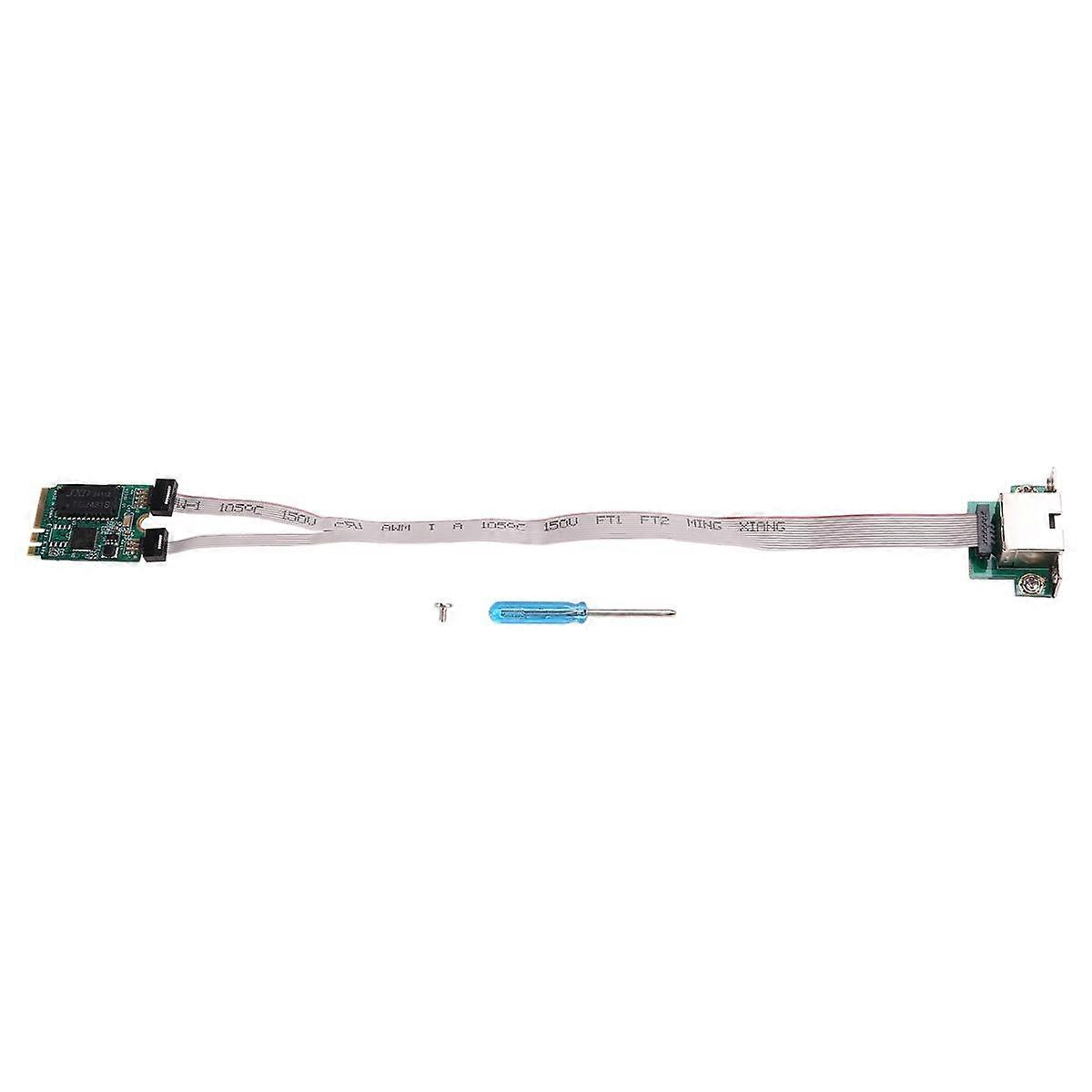 Gigabit Ethernet Network Card 2.5G RJ45 Network Adapter Bus Network Card RTL8125BG Chip Ethernet Adapter C