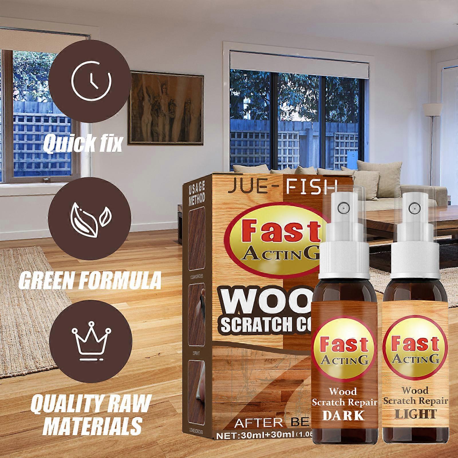 Wooden Scratch Remover Spray, Fix It Wood Scratch Repair Spray Wood ...