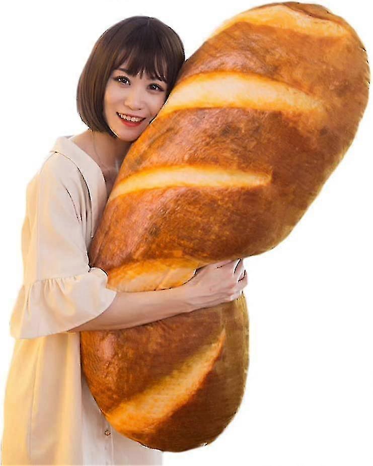 3Dリアルなパンぬいぐるみ枕、ソフトバタートーストパンフードピローランバークッションぬいぐるみ