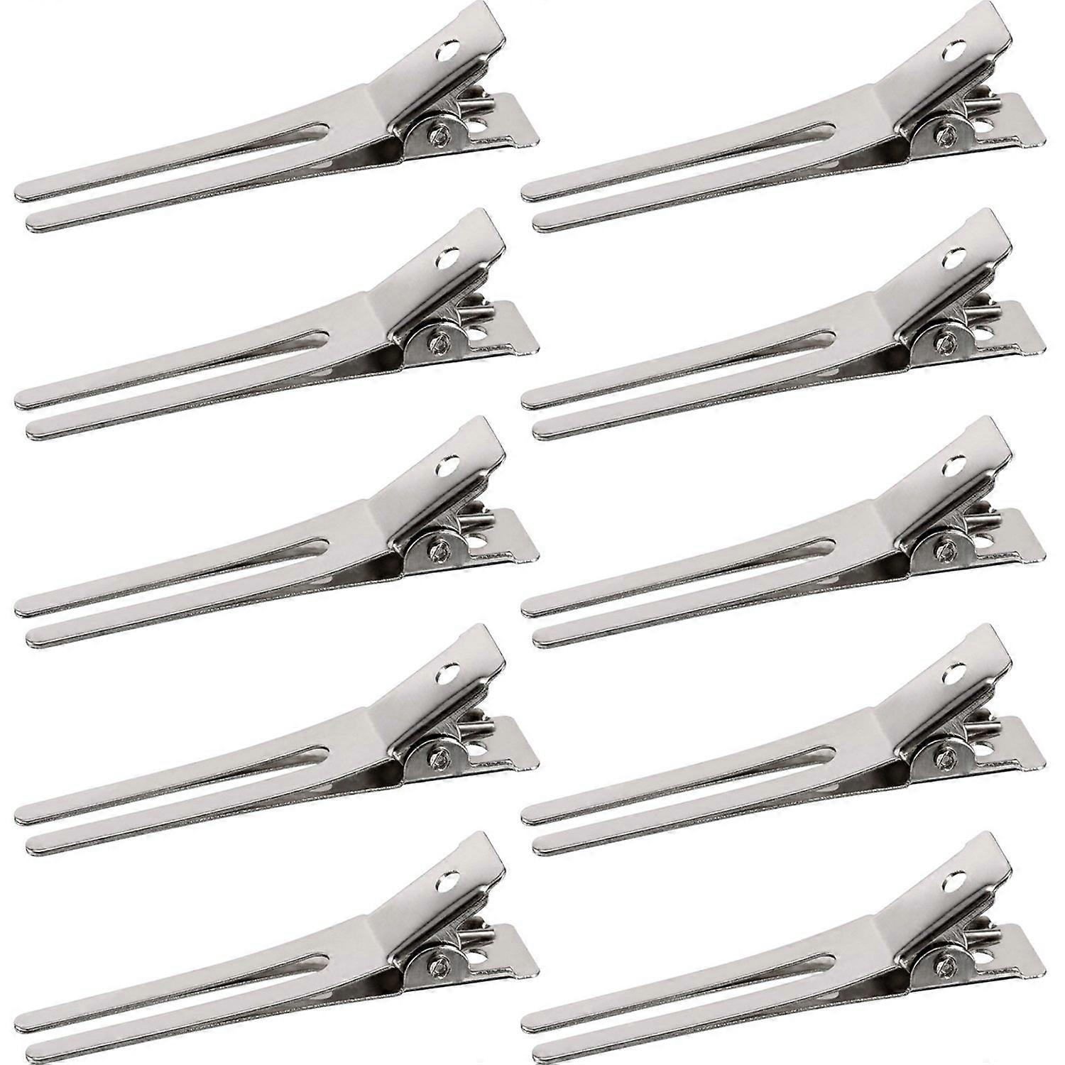 Lockklämmor, Silver, för hårförlängningar