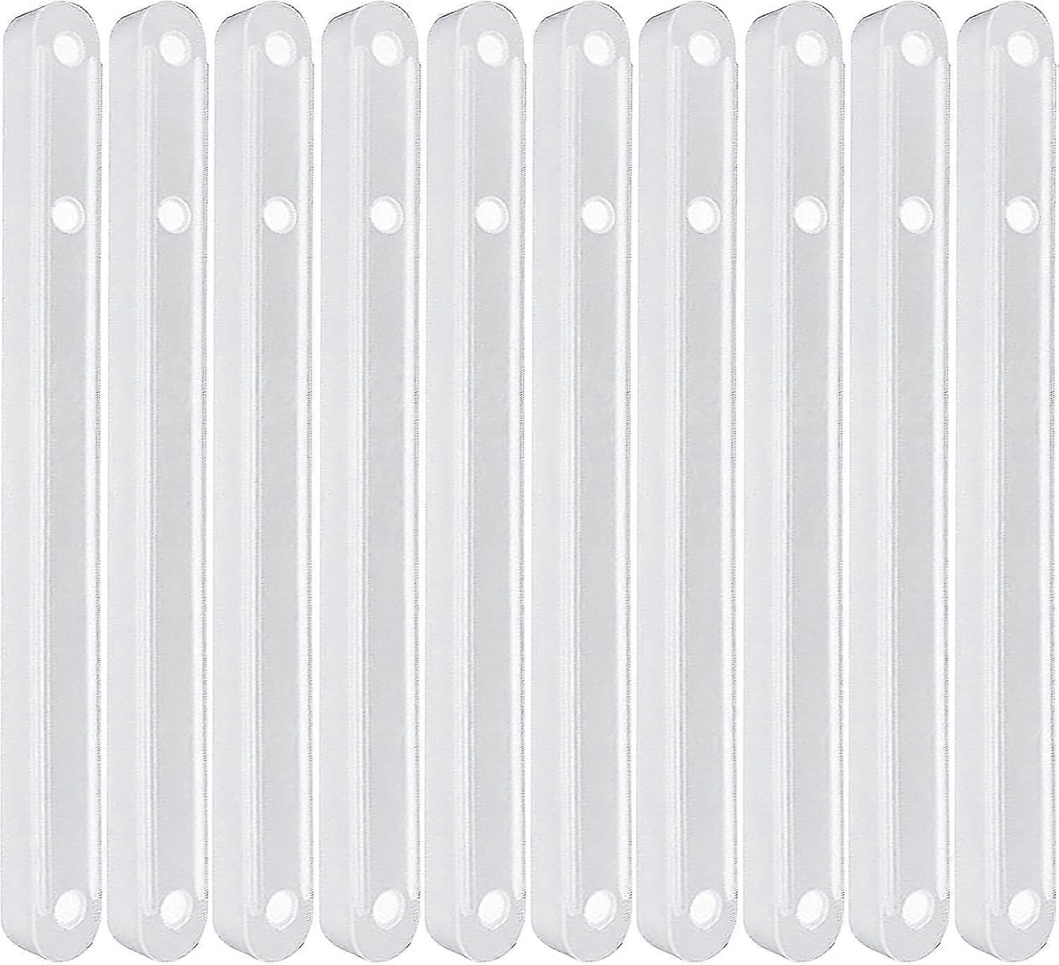 Pairs Plastic Drawer Runners Slides for Drawers - Expandable Organizer - Furniture Drawer Storage Tools (180mm)