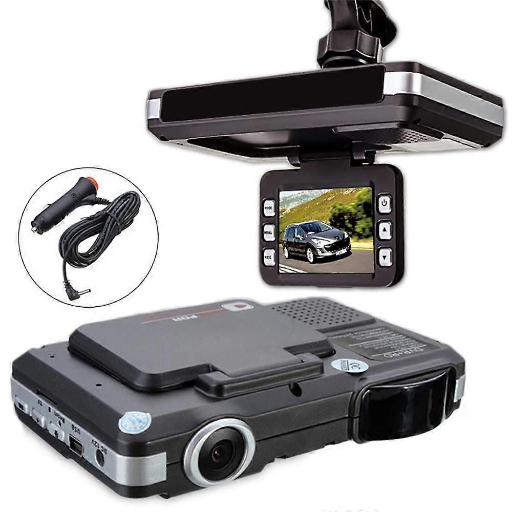 Radar Detector Car DVR GPS Tracker 3 In 1 Dashcam Video Recorder Full HD 1080P Russian Language Car Flow Velocity Radar Detector