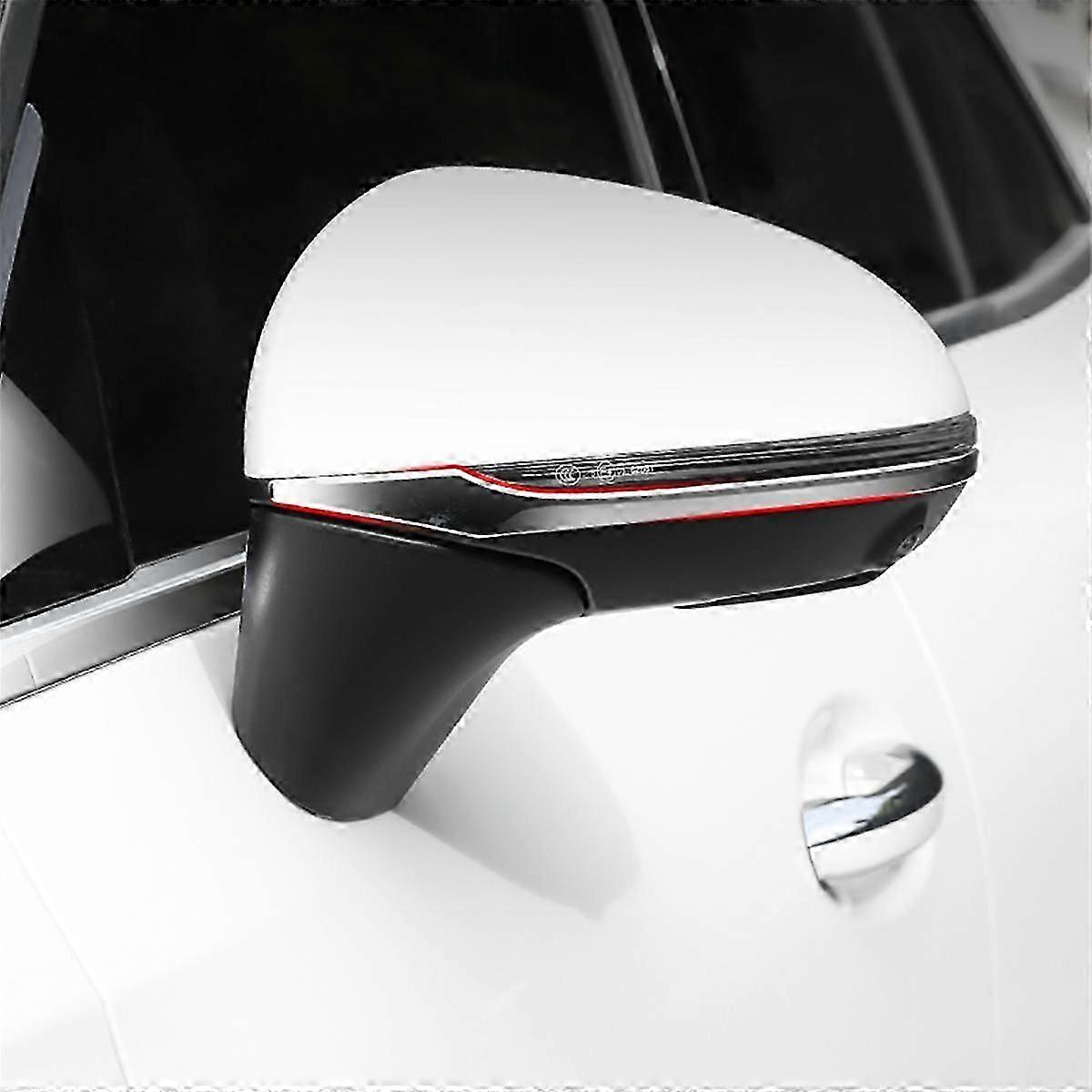 1Pair Side Rearview Mirror Trim Strip for GLC C-Class W206 C200 C260 C300 X254 GLC300 2022-2024,A