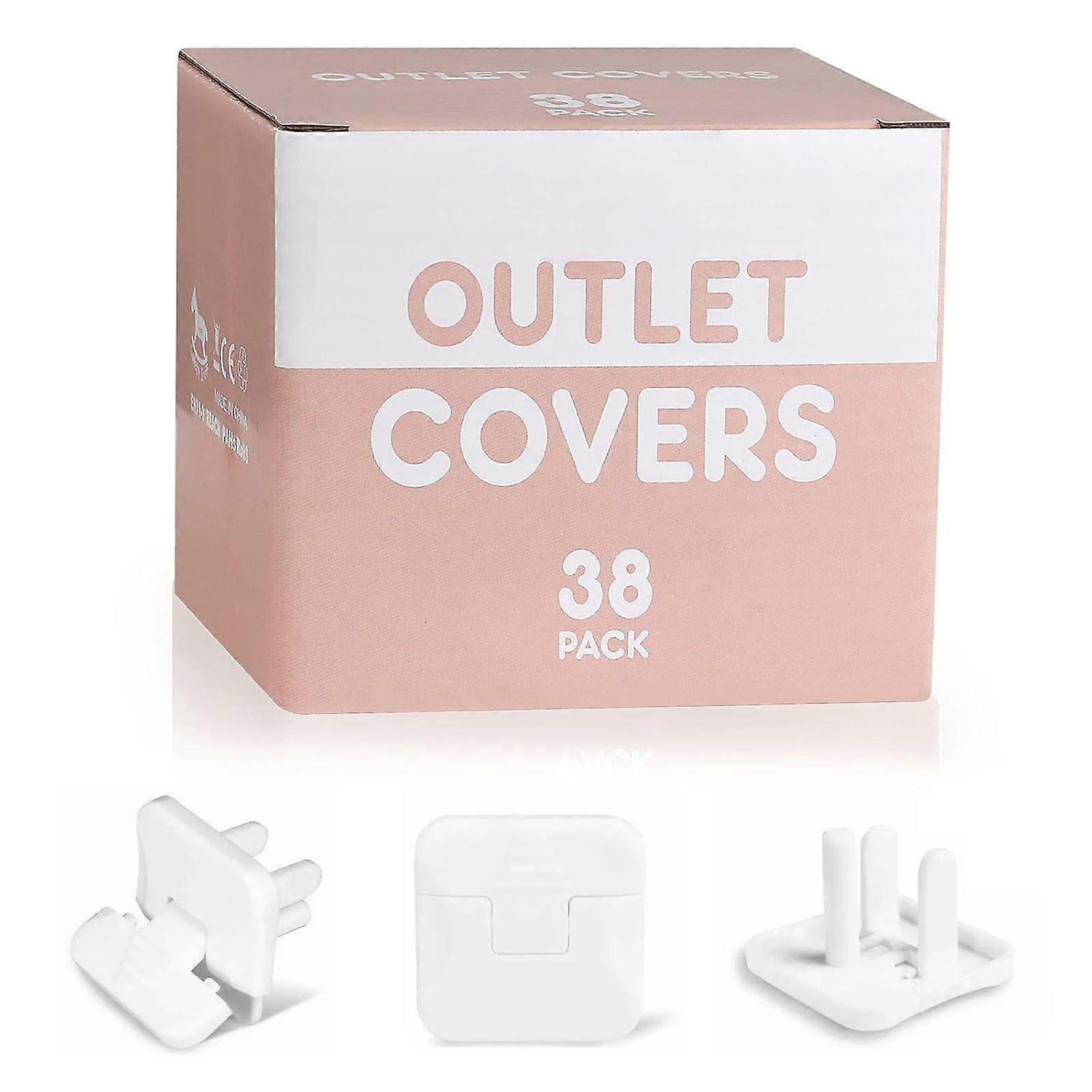 Outlet Covers 38pack Child Proof Electrical Protector Safety Improved Baby