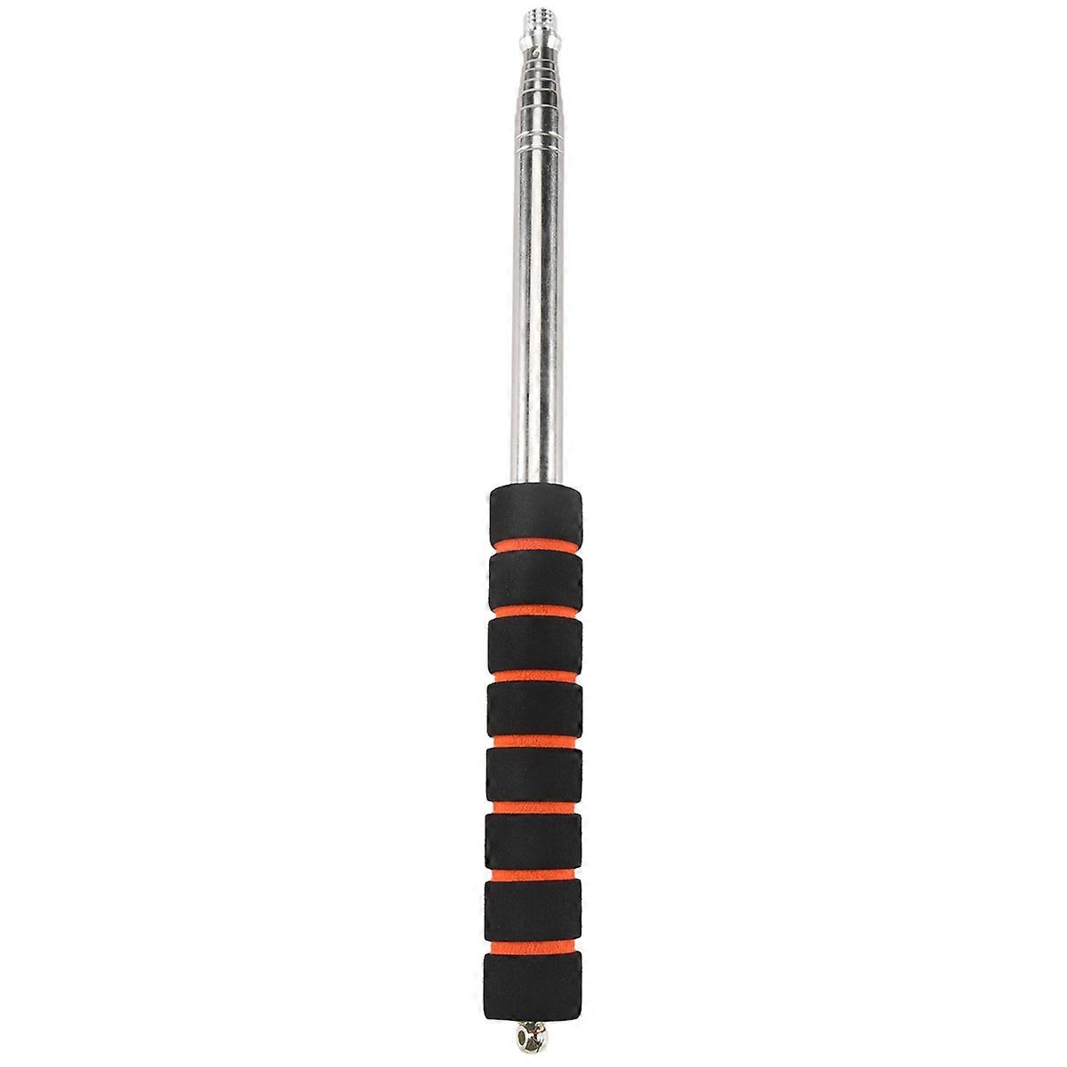 Retractable Billiard Cue Stick Bridge with 3Pcs Removable Brass Bridge Billiard Table Pool Cue Accessories,Silver