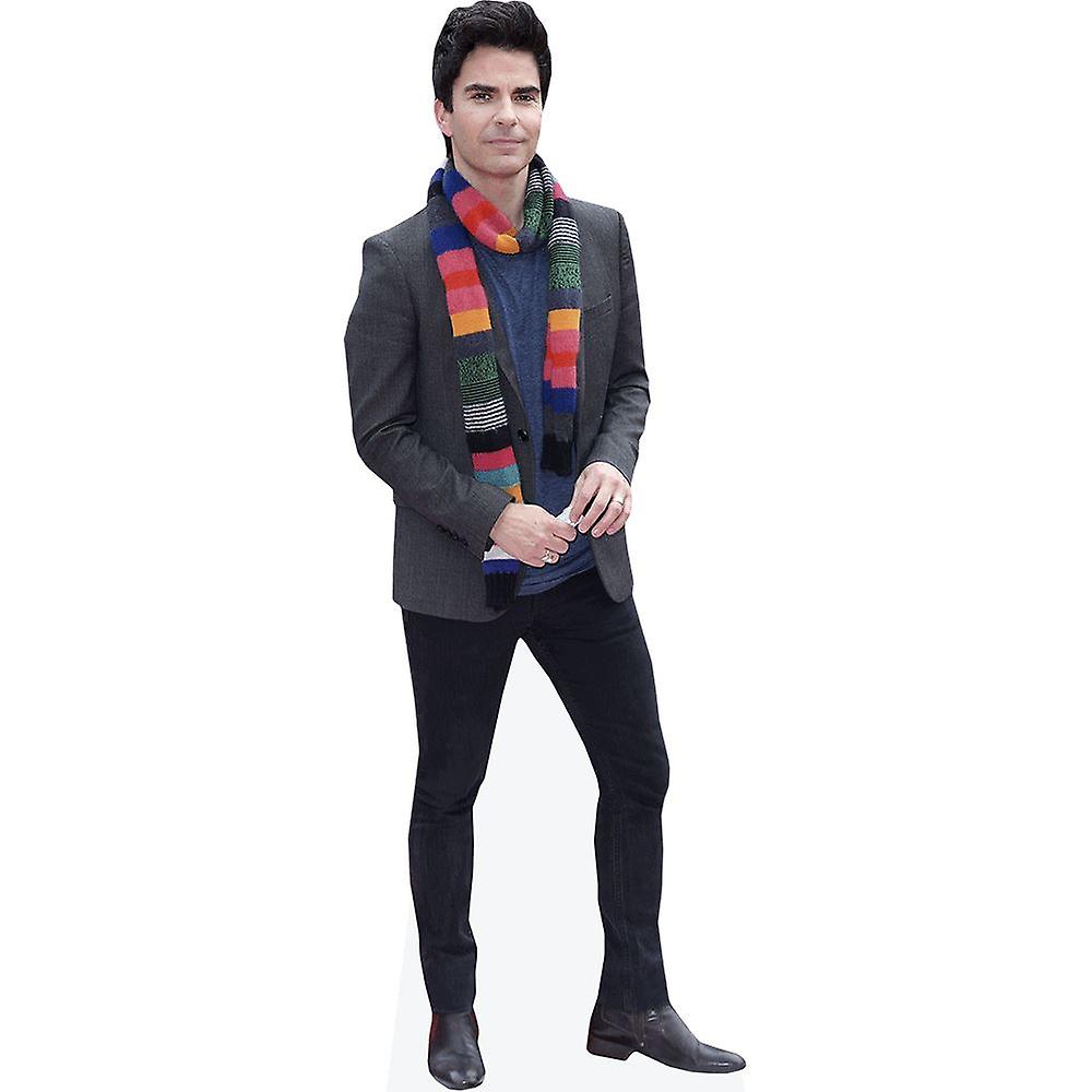 Kelly Jones (Scarf) Cardboard Cutout (lifesize OR mini size). Standee. Stand Up.