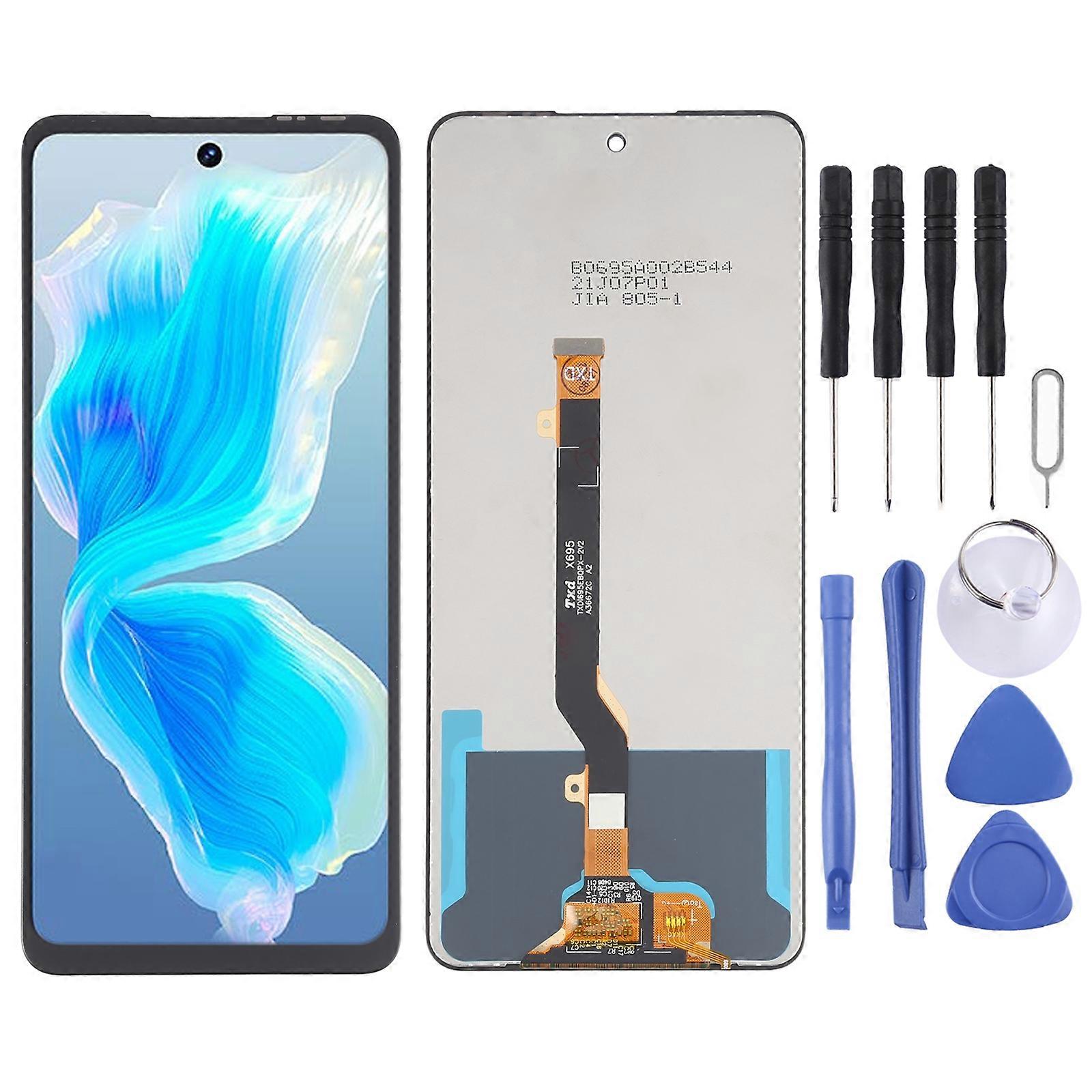 TFT-LCD-Bildschirm für Tecno Camon 18 CH6 mit Digitizer Komplettmontage