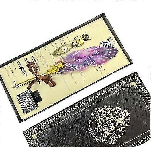 Feather pen retro pen set hand account calligraphy practice handwriting gift