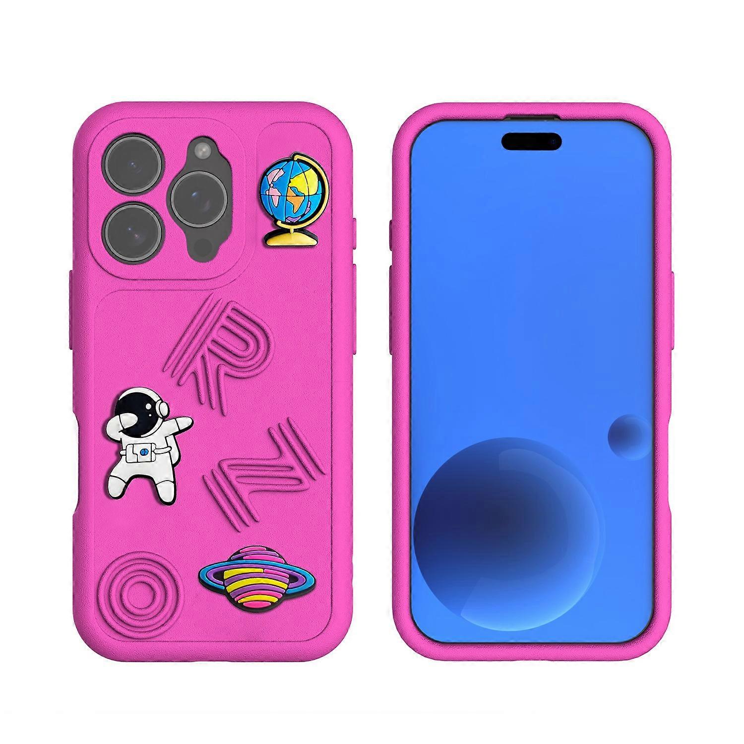 For iPhone 16 Pro Max Case Funny Pattern EVA Protective Phone Cover