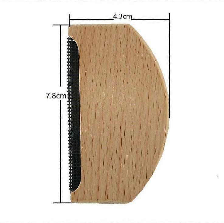 Lint Fur Remover Wooden Epilator Cashmere Sweater Clothes Fluff Fabric Shaver Pilling To Pompom Portable Cleaning Comb Brush