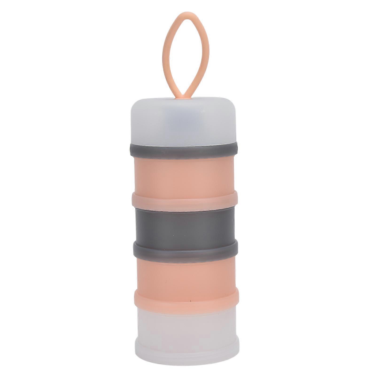 4-Layer Baby Milk Powder Dispenser Portable Formula Container
