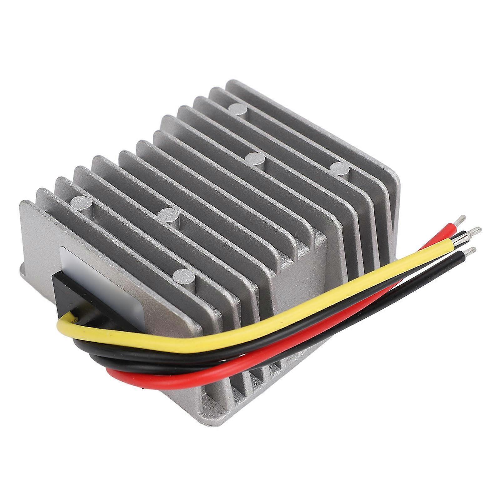 Risegun Voltage Converter, DC 15‑40V Step Down To 12V 20a 240W Reducer Buck Power Regulator Non Isolated Power Converter IP67 Waterproof Voltage