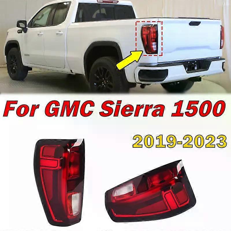 For GMC Sierra 1500 2019-2023 84831183 84831182 Car Taillight Assembly Rear Brake Light Turn Signal Fog Reversing Lamp GM2800309