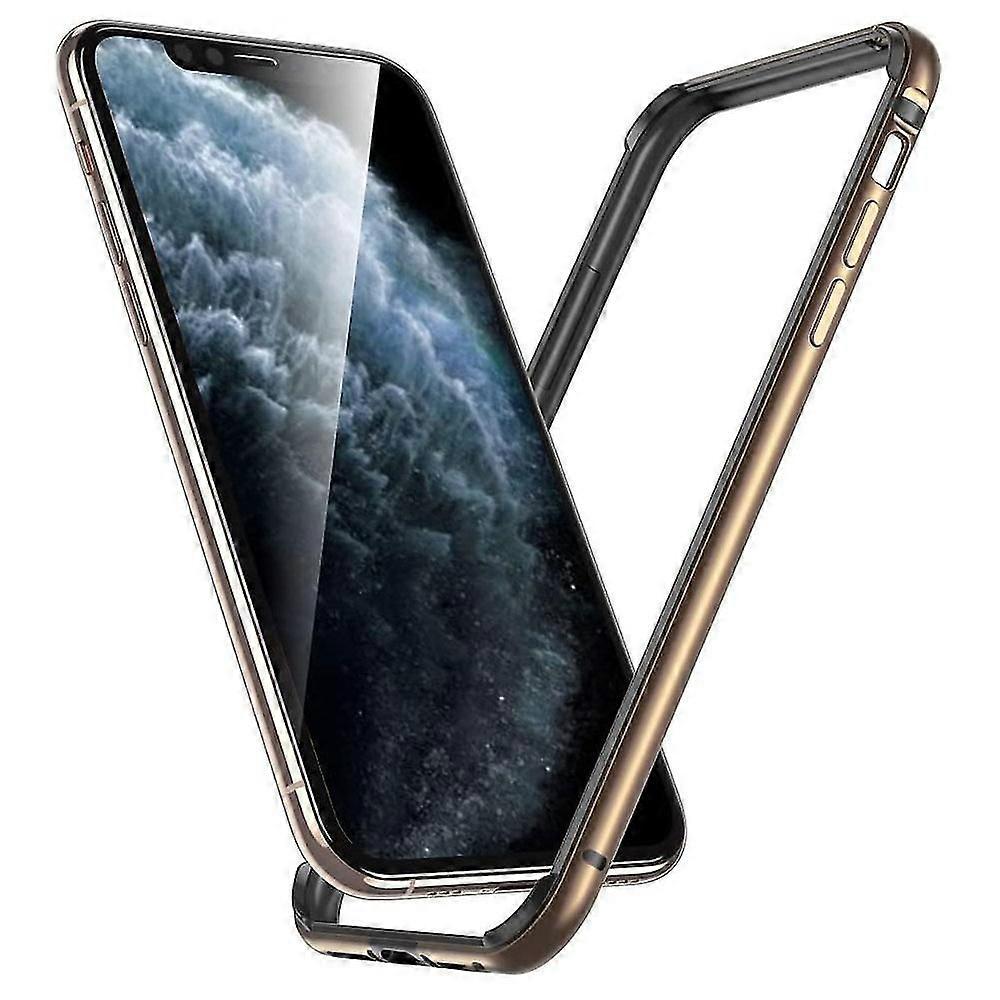 Bumper Case Compatible Compatible With 11 Pro,metal Frame Armor With Soft Inner Bumper