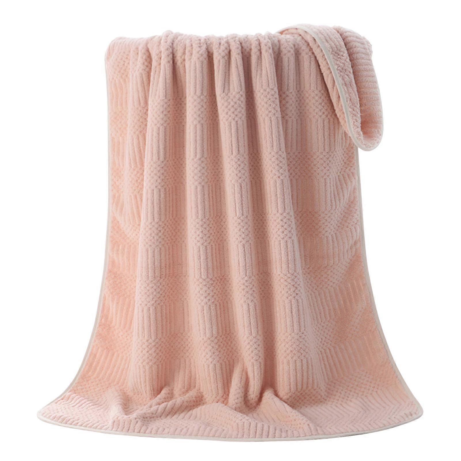 Towel Shower High Density Polyester Brocade Coral Wool Warp Knitted Bibulous Soft Comfortable Bath Towel