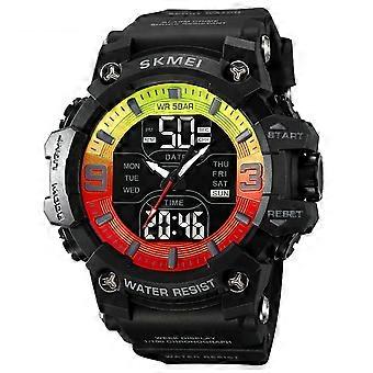 SKMEI 2222 Outdoor Sports Multi-function Electronic Watch 50m Waterproof Luminous Stopwatch