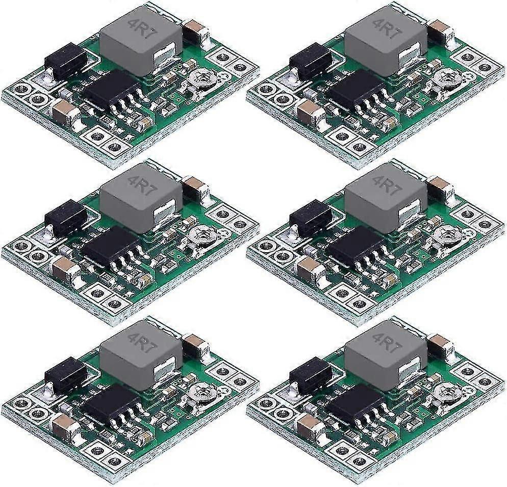 (6pcs)mini360 5v 3a Dc To Dc Step Down Buck Converter Adjustable Small Module