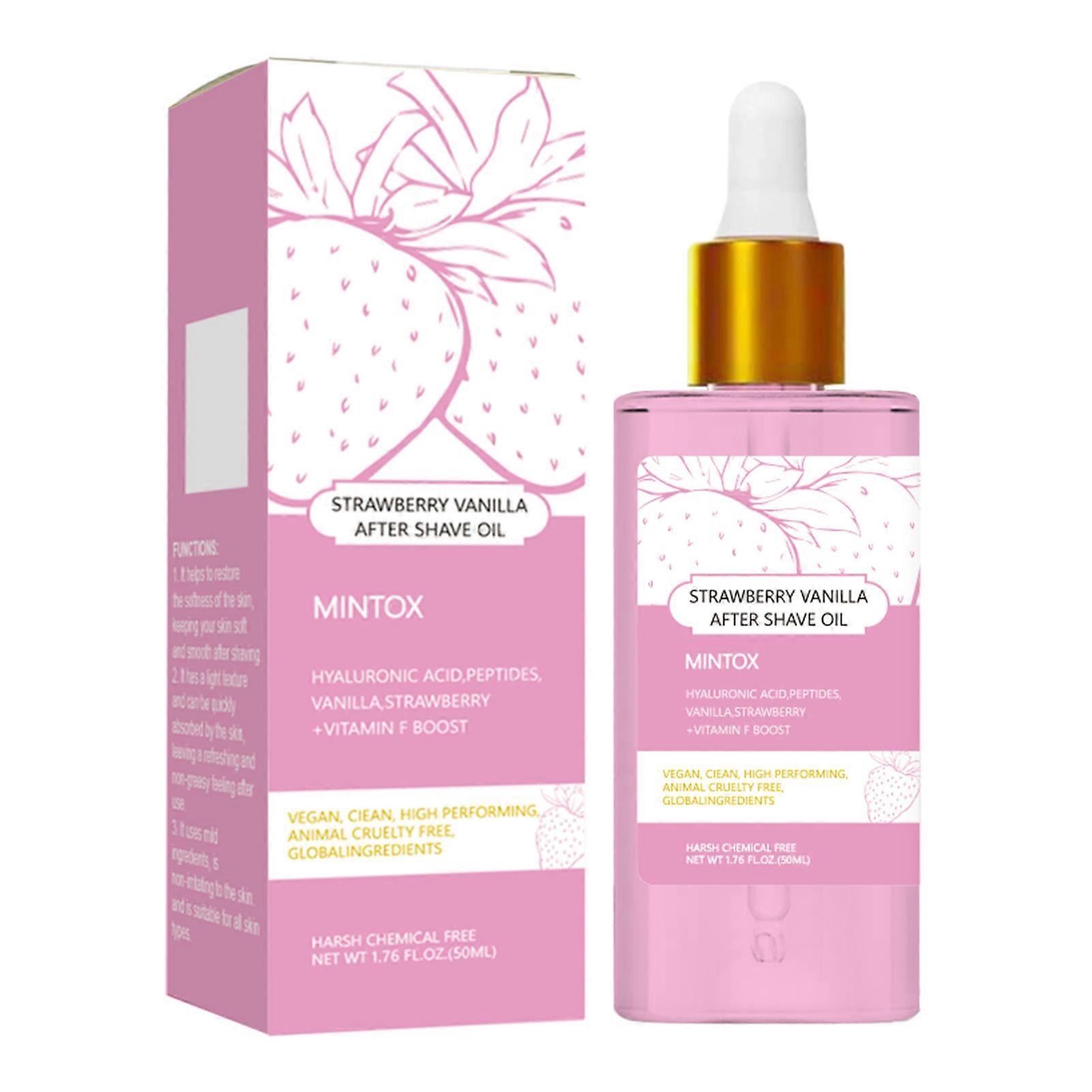 Strawberries & Vanilla Soft Serve Body Oil - Smoothing, Soothing, and Moisturizing for Women
