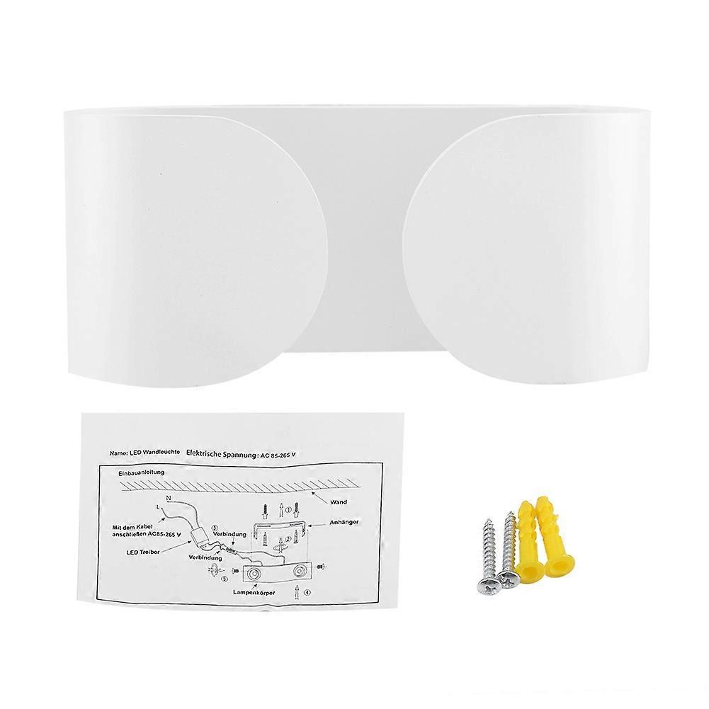 AC85 - 265V 6W Warm White LED Wall Sconce Night Lamp for Illumination Model AC85, 3000K Warm White, 265V, Wall Mounted