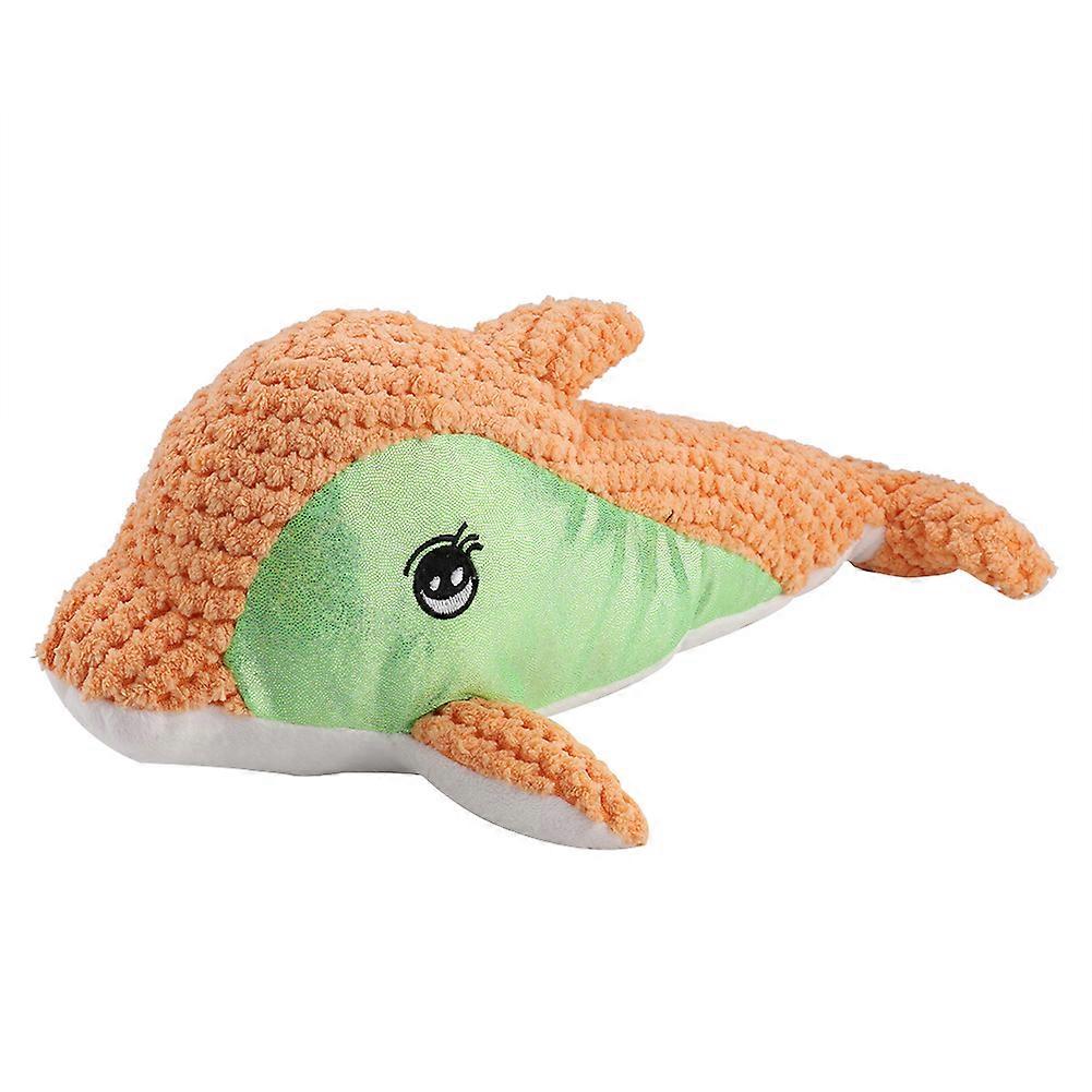 Fish Shape Cotton Blend Dog Chew Training Toy for Teeth Cleaning - Durable Pet Play Tool for Small and Medium Dogs