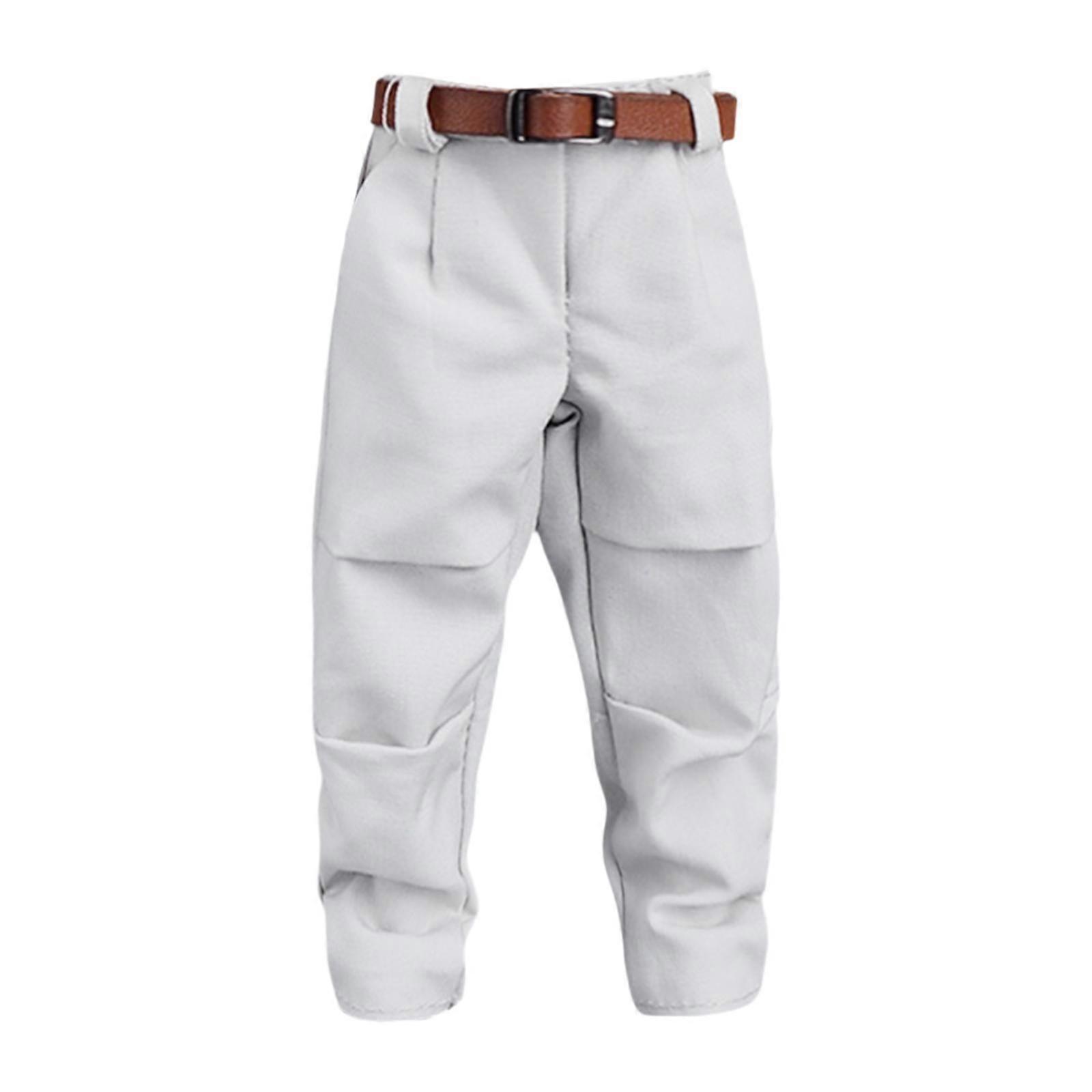 1:12 Scale Harem Pants and Belt,Action Figures Clothes,Casual Miniature Doll