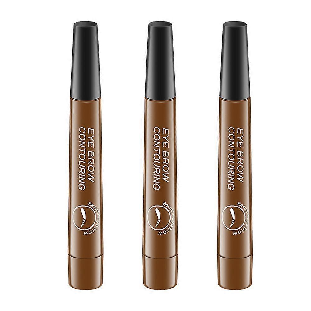 Stylo à sourcils pour formule waterproof, crayon à sourcils Microblade avec application lisse pour des sourcils d’apparence naturelle