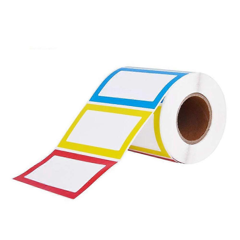 Multipurpose Labels For All Daily Use - Customize Name Labels With Brightly Colored Designs - Strong Permanent Self-adhesive Waterproof - 89*57cm