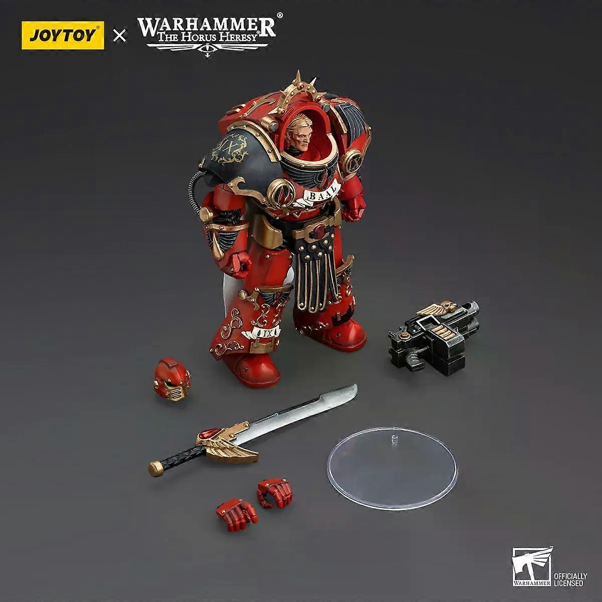 Toy Warhammer 40k Anime Figure Blood Angels  Legion Praetor in Tartaros Terminator Armour Action Figure Decor Birthday Gift
