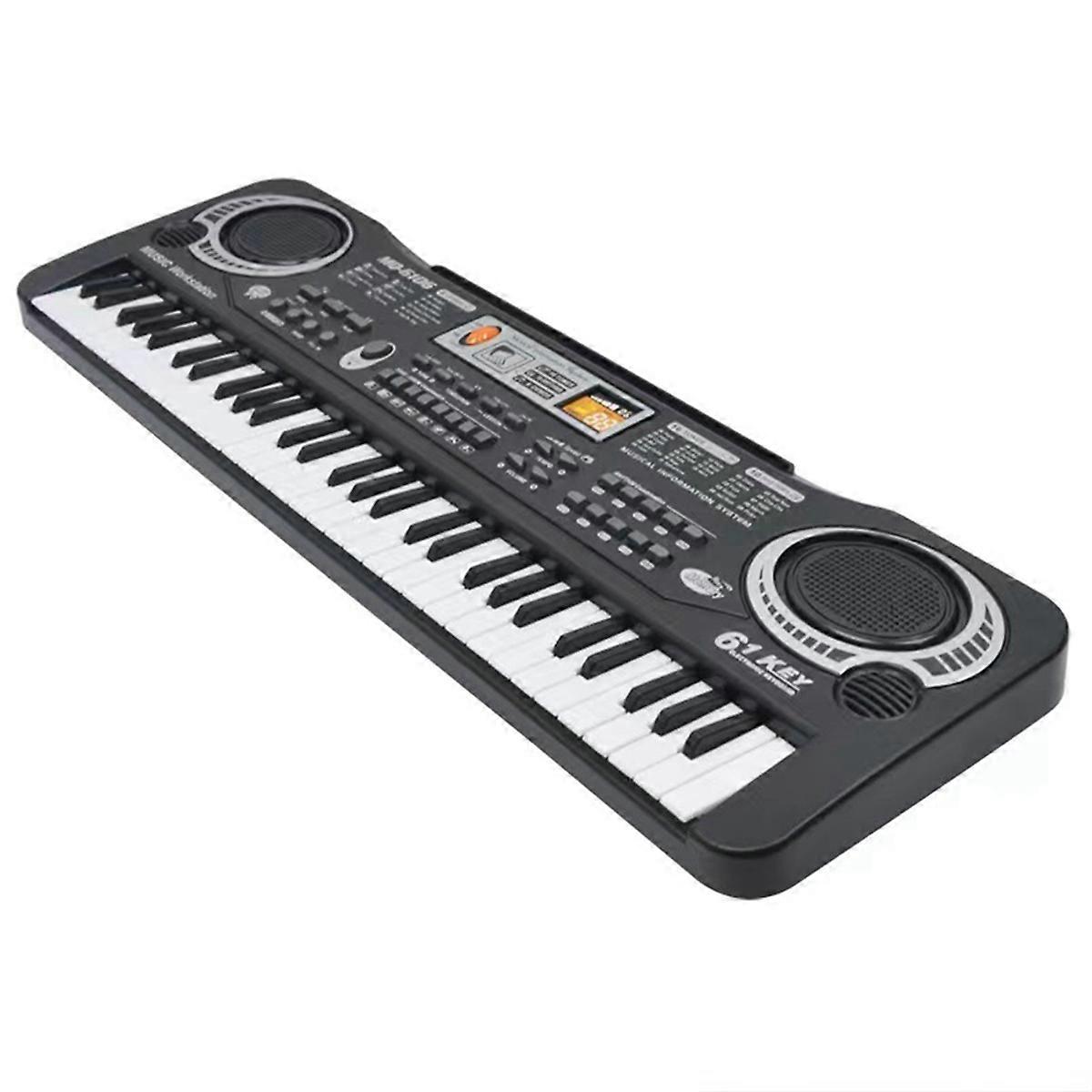 61 Keys Children Electronic Keyboard Piano with Microphone Beginner Musical Instrument Organ Educational Toys