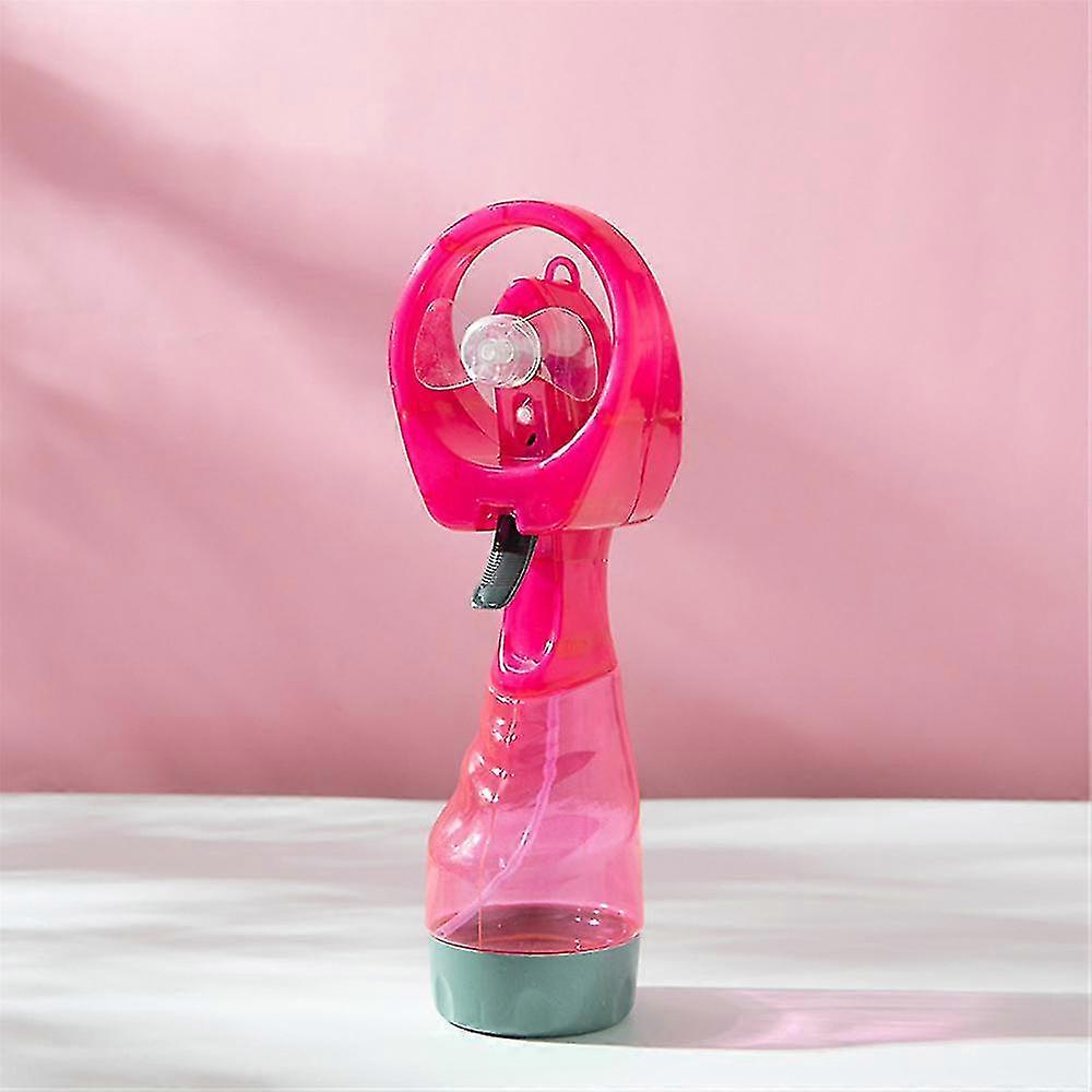 Battery-Powered Handheld Cooling Water Spray Misting Fan