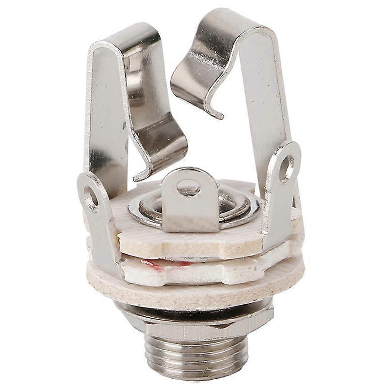 Two-Channel Audio Cable Connector With A Switch 6.5 Female For Guitar