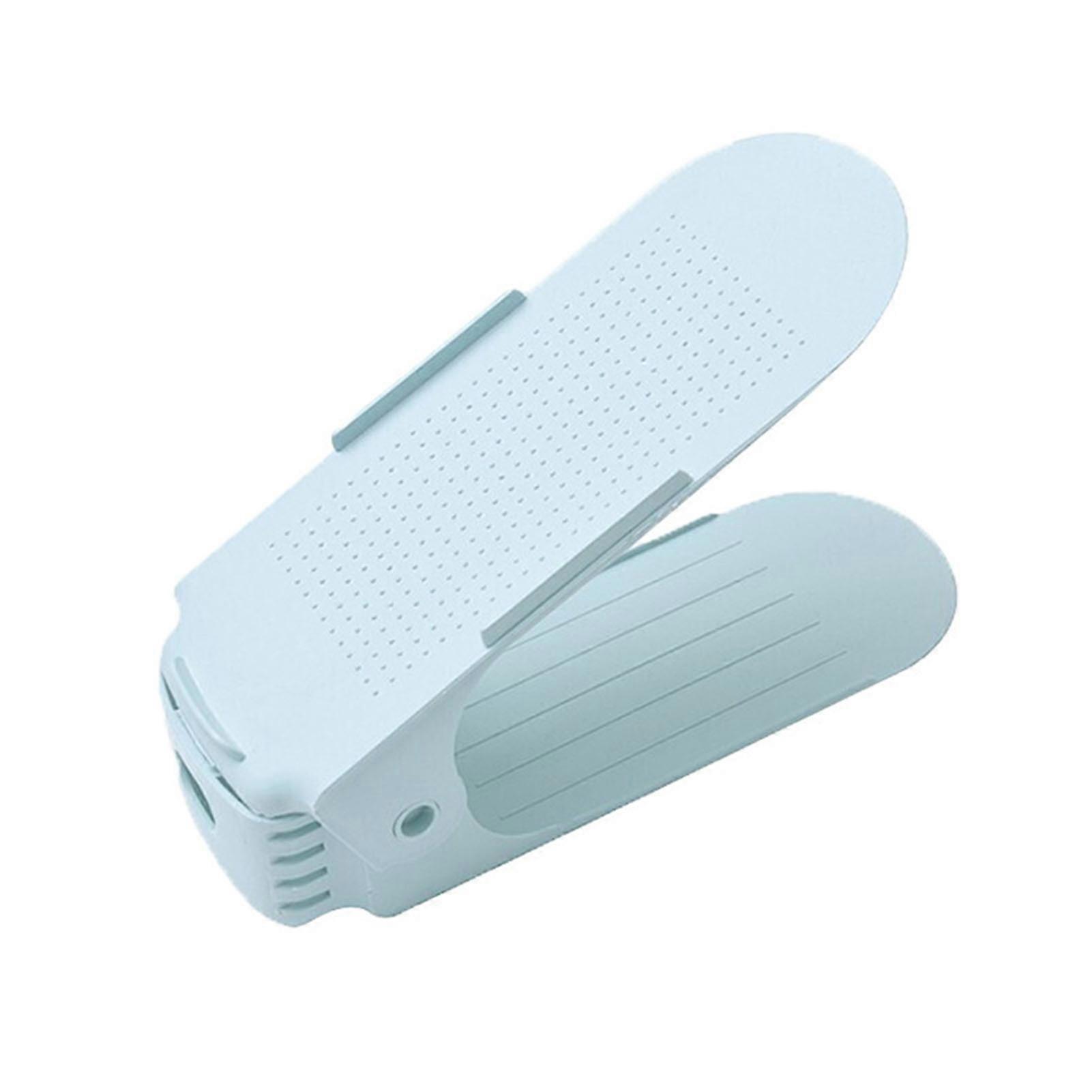 Adjustable Rack Innovative Double Layer Storage Shoe Holder Space Saving Shoes Bracket for Home Dormitory