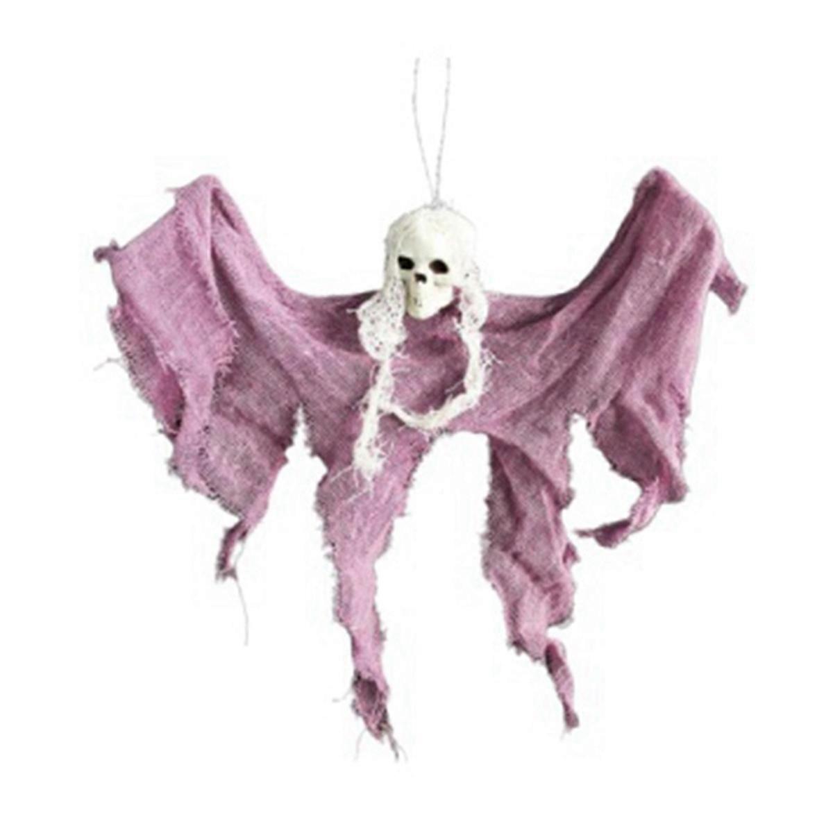 Skull Ghost Halloween Decorations Haunted House Horror Charm Hanging Cloaks Mini Ghosts